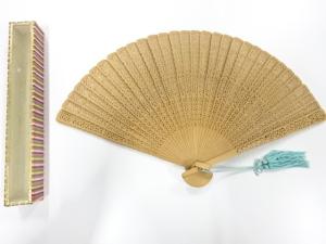 アンティーク　白檀　扇子